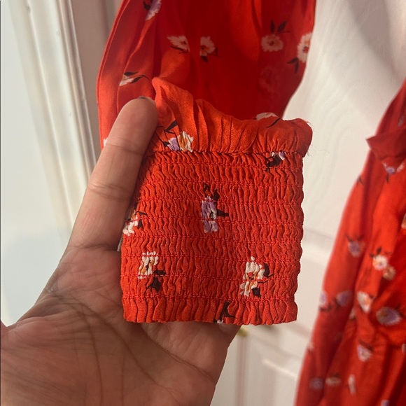 NWT Kaffe Kaobina Long Sleeve Floral Dress size 12 - Picture 6 of 14